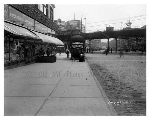 149th Street & 3rd Ave South Bronx, NY 1910 Old Vintage Photos and Images