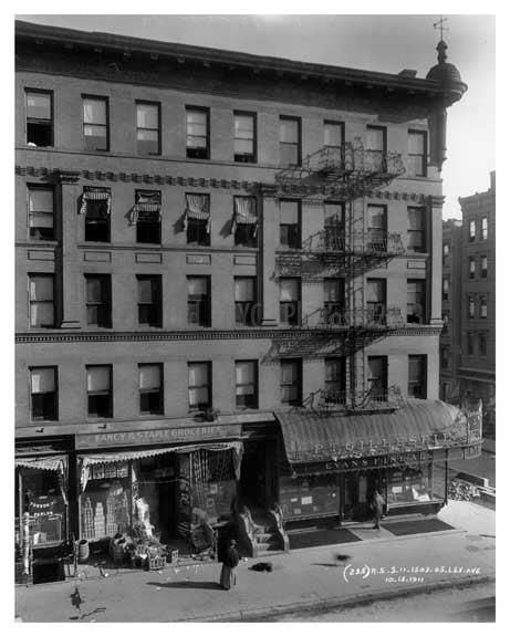 1503 & 1505 Lexington Avenue & 97th Street 1911 - Upper East Side, Manhattan - NYC Old Vintage Photos and Images