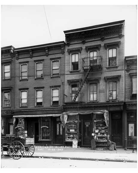 151 - 153 Bushwick Ave Bushwick - Brooklyn , NY  1923 Old Vintage Photos and Images