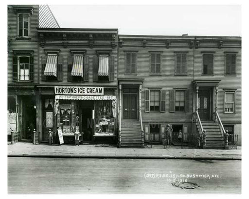 157 - 159 Bushwick Avenue - Williamsburg - Brooklyn, NY 1916 R1 Old Vintage Photos and Images