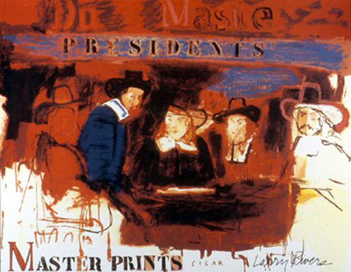 "Dutch Masters" by  Larry Rivers - Vintage Lithograph