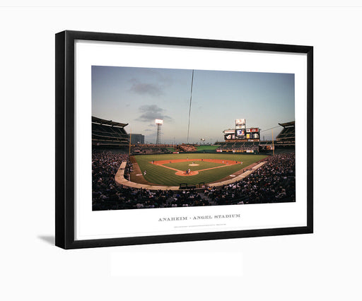 Angel Stadium Anaheim Baseball Photo Framed Ready to Hang 8"X10" Art
