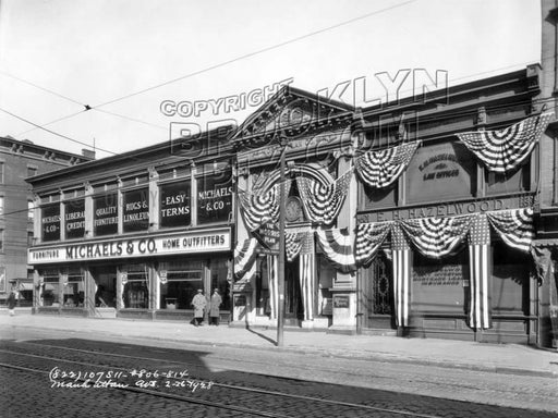 806-814 Manhattan Avenue, 1928 Old Vintage Photos and Images