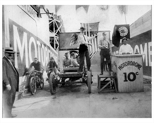 Motordrome Coney Island 1909 Photos & Images