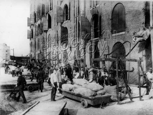 Activity at Empire Stores, c.1925 A Old Vintage Photos and Images