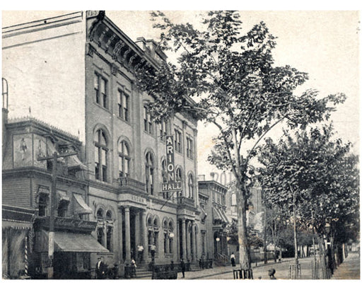 Arion Hall 1905 Old Vintage Photos and Images