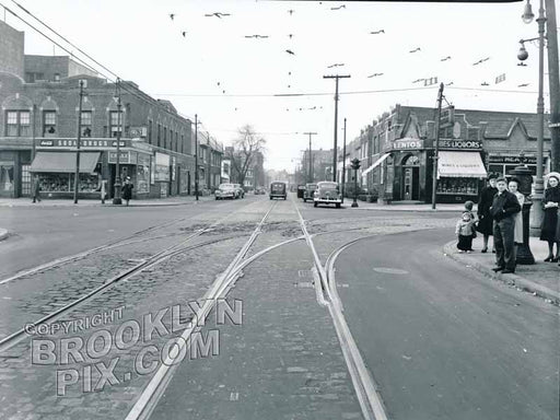 Bay Ridge Avenue (69th Street) northwest at 8th Avenue, 1947