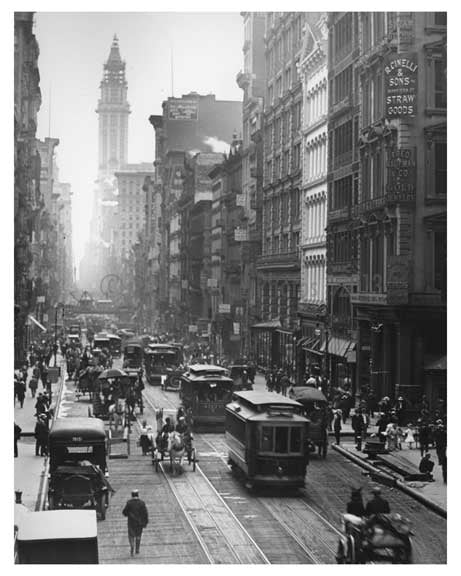 Broadway & Prince Street  1912 - Soho Downtown Manhattan NYC F Old Vintage Photos and Images