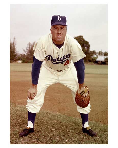 Brooklyn Dodgers  warming up  pre game 4