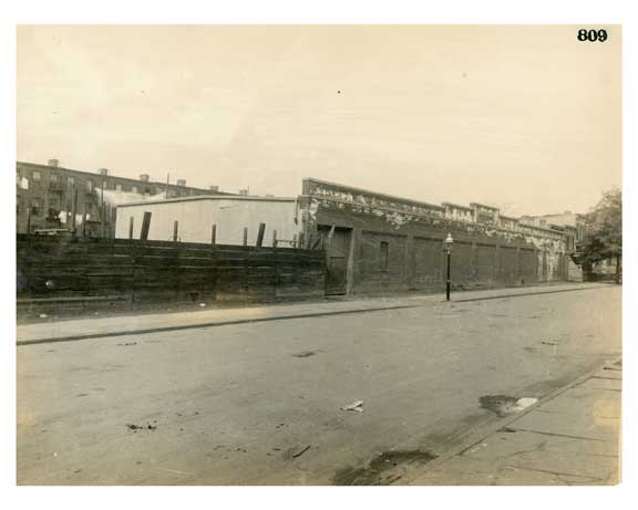 BRT 809 Fulton Street (Herkimer Street) Ash station North SIde Herkimer Street 328 feet west of Kingston Old Vintage Photos and Images