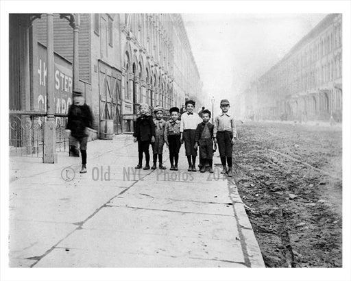 Bushwick kids 1897 Old Vintage Photos and Images