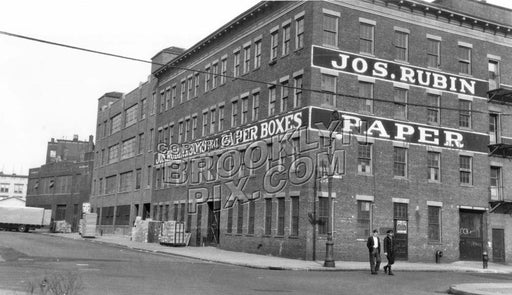 Corner of Banker and Messerole Streets, 1940s Brooklyn NY Old Vintage Photos and Images