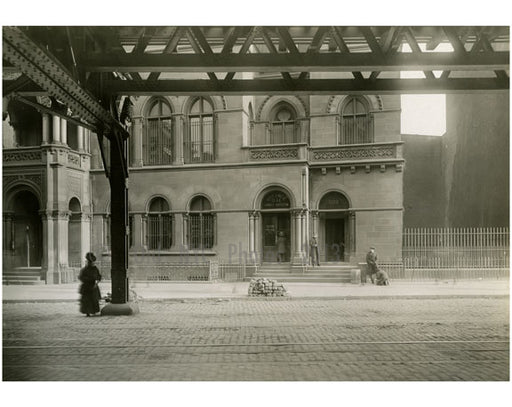 "Dry Dock Savings Bank" Bowery - East Side - between 2nd & 3rd Streets Nov 1915 Old Vintage Photos and Images