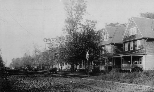 East 17th Street looking north from Avenue K, c.1912 Old Vintage Photos and Images