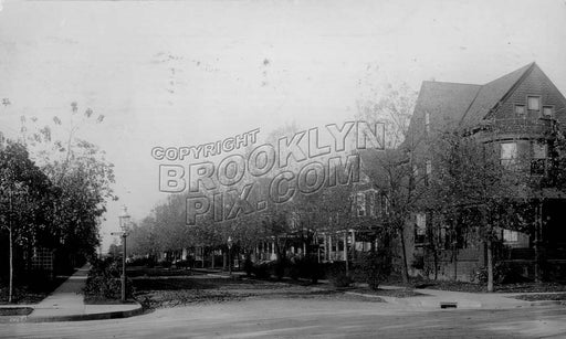 East 18th Street looking north from Avenue J, c.1912 Old Vintage Photos and Images
