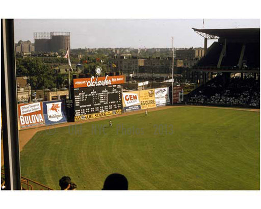 Sunday September 1957 Ebbets Field Flatbush Brooklyn NY