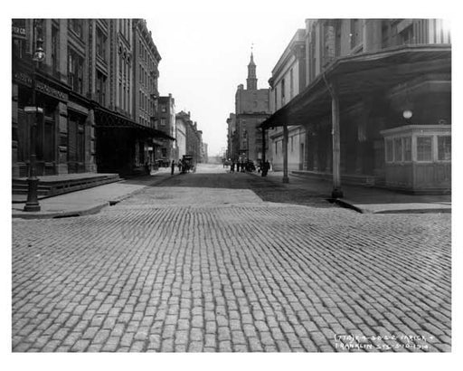 Franklin & Varick Streets - Tribeca - Manhattan 1915 A Old Vintage Photos and Images
