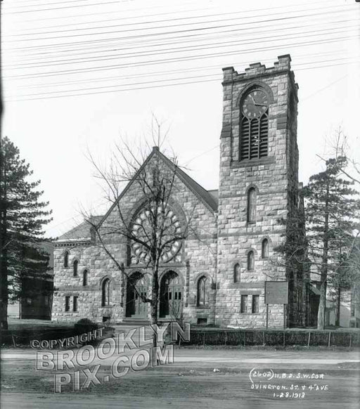 Grace M.E. Church, 4th and Ovington Avenues, 1913, demolished 2008