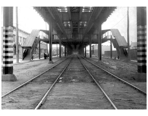 Gravesend Ave looking north from Avenue M 1924 Old Vintage Photos and Images
