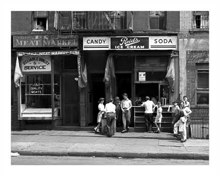 Lee Avenue Reid's Ice Cream Old Vintage Photos and Images