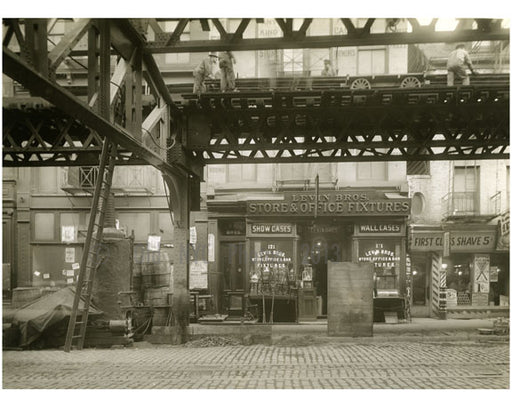 "Levin Bros. Store & Office Fixtures" - Bowery - between Grand & Hester Street 1915 Old Vintage Photos and Images