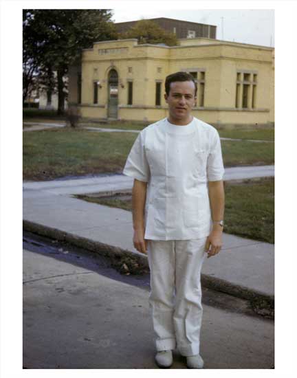 Male Nurse in Manhattan Old Vintage Photos and Images
