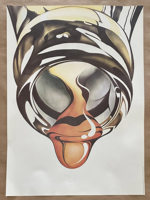 Michael English Vintage 1970 Fine Art Print Collectible Poster Titled Bottle