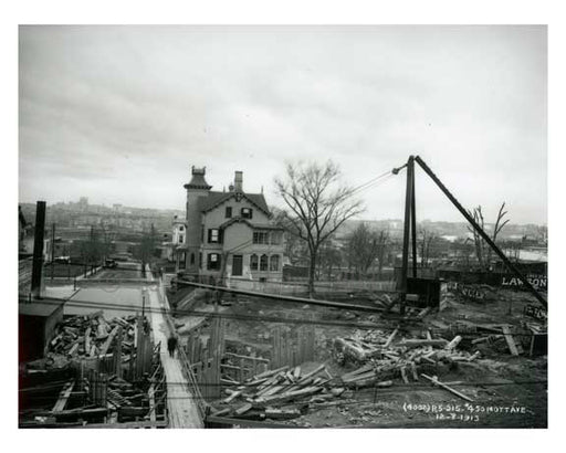 Mott Ave adjacent to Walton Avenue & 146th Street South Bronx NYC 1913 Old Vintage Photos and Images