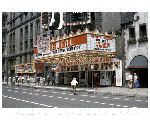 Oriental Theater Chicago, IL 1955 Old Vintage Photos and Images