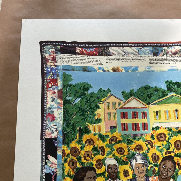 Faith Ringgold Serigraph Limited Edition Hand Signed 1997