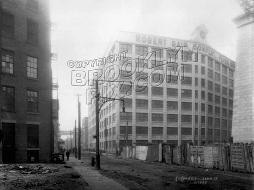 Sands Street from under the Manhattan Bridge, 1909 Old Vintage Photos and Images