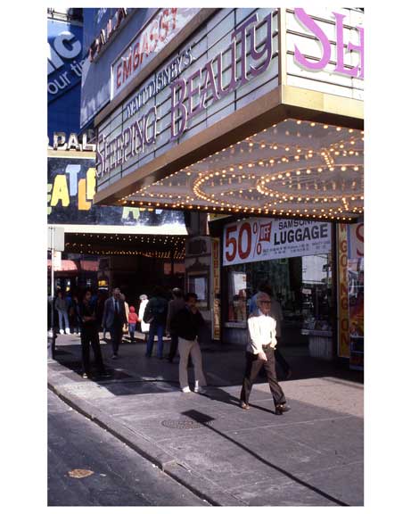 "Sleeping Beauty"  at the Embassy Theater - Theater District 1970s Manhattan I Old Vintage Photos and Images
