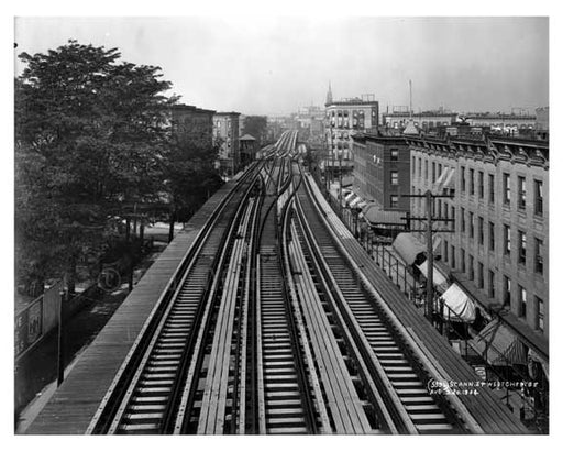 St. Ann Street & Westchester Avenues - South Bronx, NY 1904 Old Vintage Photos and Images