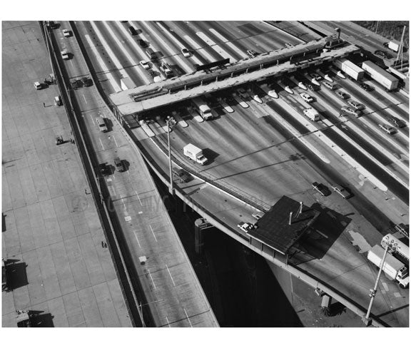 Triborough Bridge Toll Booth at Randall's Island Old Vintage Photos and Images
