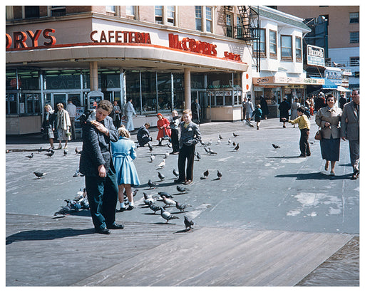 McCrory's Cafeteria Atlantic City Boardwalk New Jersey - 1949