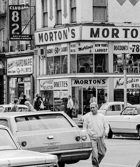 2nd Avenue & East 4th Street near Club 82 Drag, East Greenwich Village - 1964