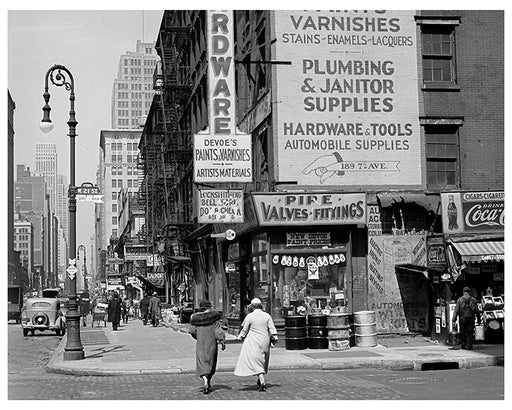 West 21st & 7th Avenue New York City - 1938