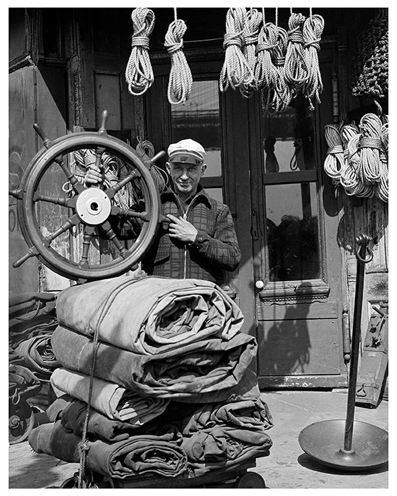 Ropes, Chains and Canvas Supplier- New York City 1940s