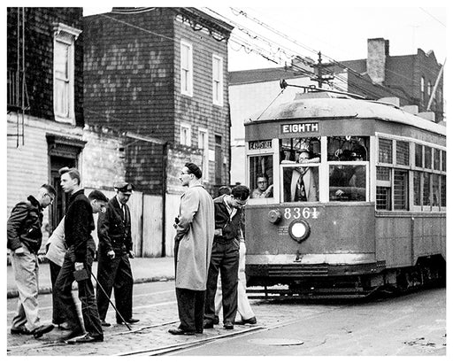 East 49th Street / 8th Avenue Trolley - 1950s