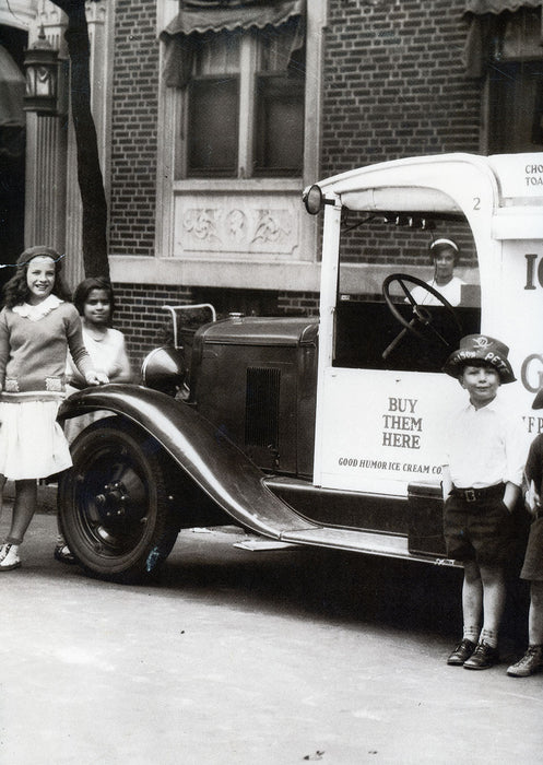 Good Humor Ice Cream Truck with children