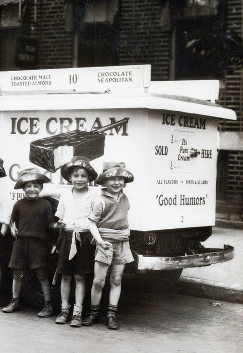 Good Humor Ice Cream Truck with children