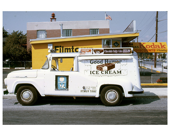 Good Humor Ice Cream Truck with Kodak Film Developing, Brooklyn New Yo ...