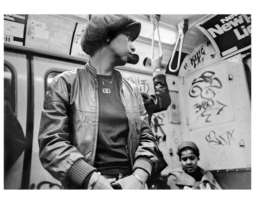 Gucci Tee, New York City Subway Traveler - 1970s