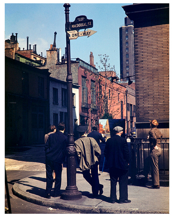 MacDougal Street & Alley New York City -1960