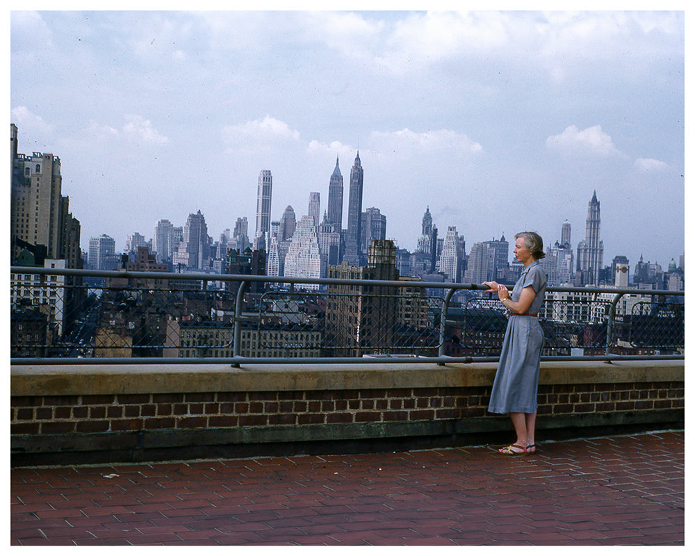 New York City facing Brooklyn Heights - 1952