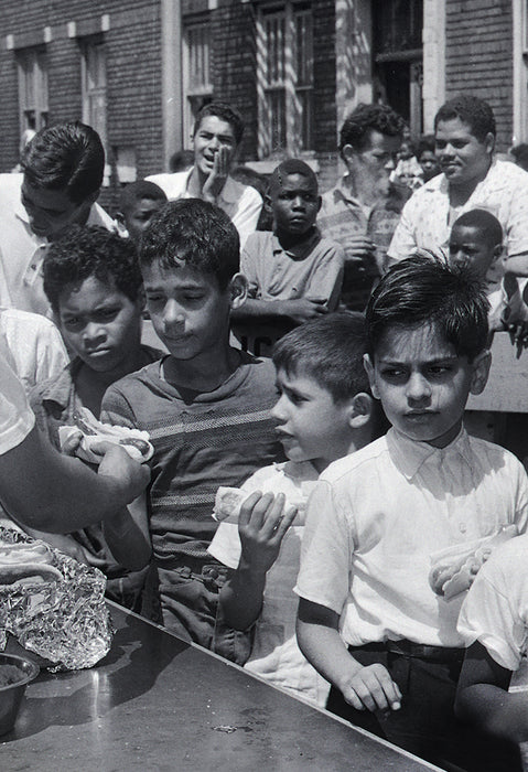 Nathans Famous Hot Dog Stand, Brownsville New York, Powell St Brooklyn - 1958