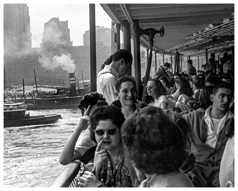New York City Ferry Ride - 1950s
