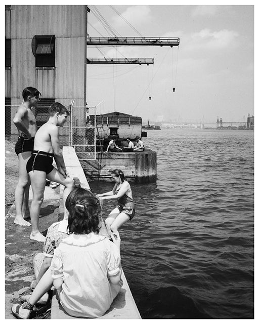 River Swimming New York City - 1950s