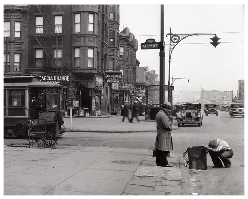 Smith St. Park Circle Trolley, 4th Ave & 9th Street, Brooklyn New York - 1930