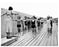 Swim Lessons on the boardwalk - 1940s